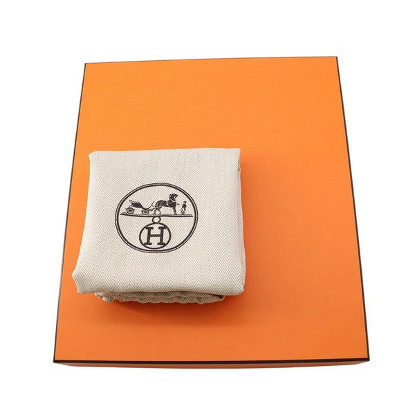 エルメス ネオ・ガーデン 23 ガーデンパーティ アルドワーズ/エクリュ/シルバー金具 トワルアッシュヴァイキング/ネゴンダ K刻印