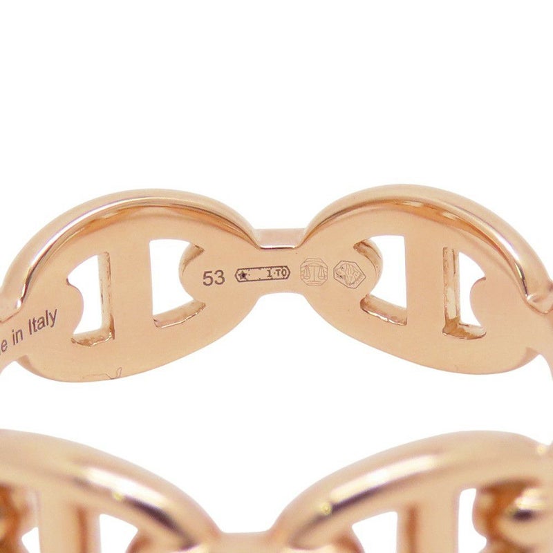 エルメス リング シェーヌダンクル アンシェネPM Enchainee K18PGピンクゴールド リングサイズ53 HERMES ジュエリー