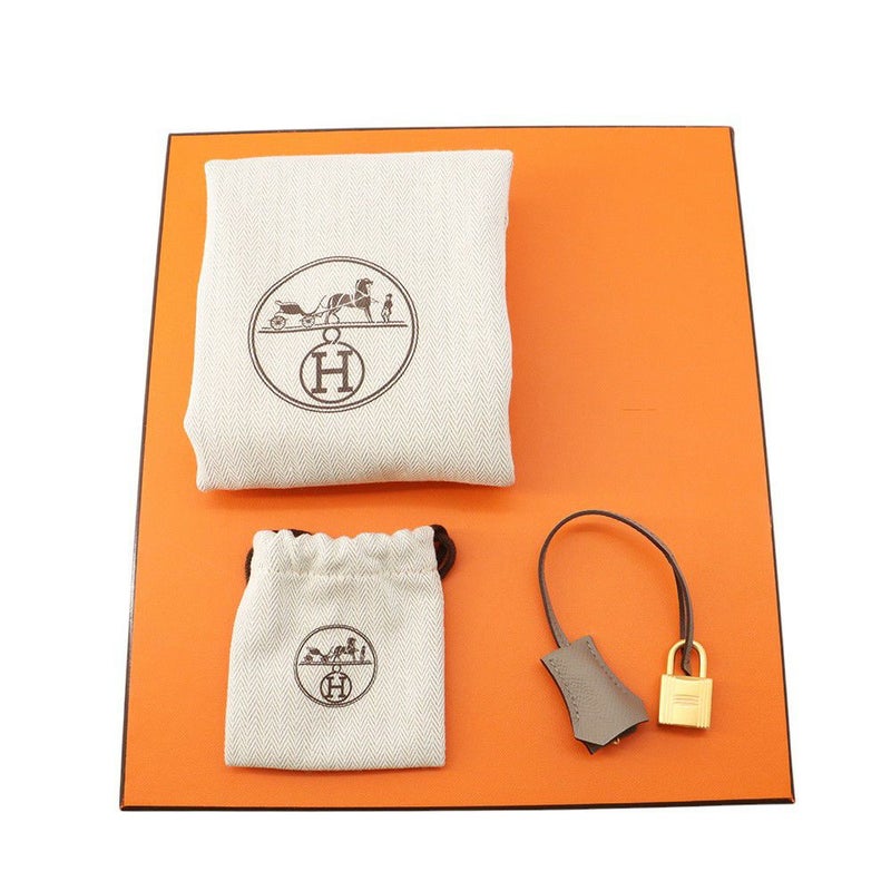 エルメス バーキン25 セリエ クレ/グリアスファルト/マットシルバー金具 エプソン B刻印 HERMES Birkin ハンドバッグ SPO