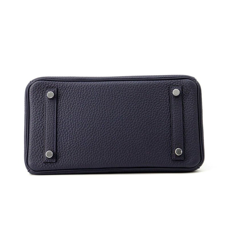 エルメス バーキン25 ブルーニュイ/シルバー金具 トゴ Z刻印 HERMES Birkin ハンドバッグ