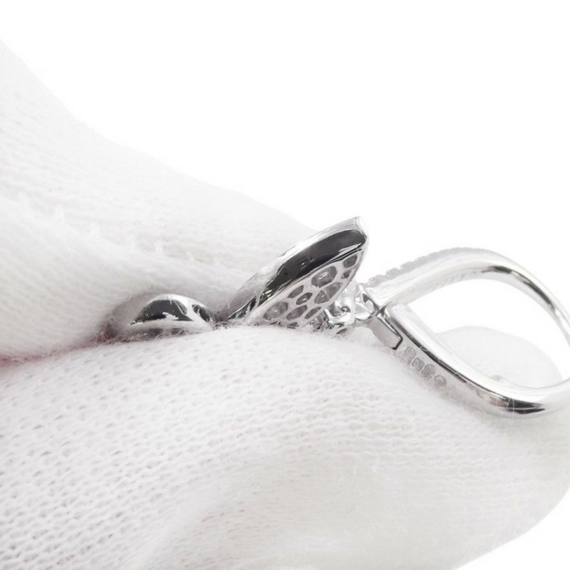 グラフ ピアス パヴェ バタフライ ミニ ダイヤモンド ドロップ イヤリング ダイヤ 計約1.43ct K18WG RGE1167
