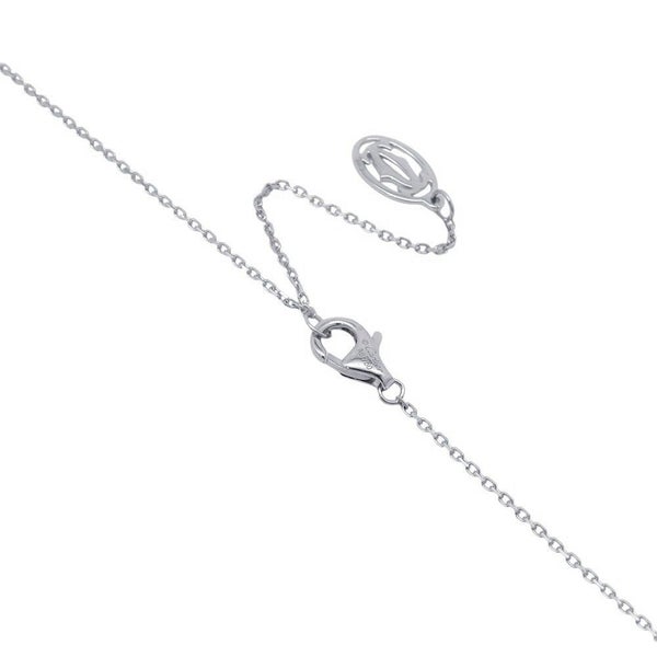 カルティエ ネックレス C ドゥ カルティエ ダイヤ0.23ct K18WG CRN7413700 Cartier GIA鑑定書付き