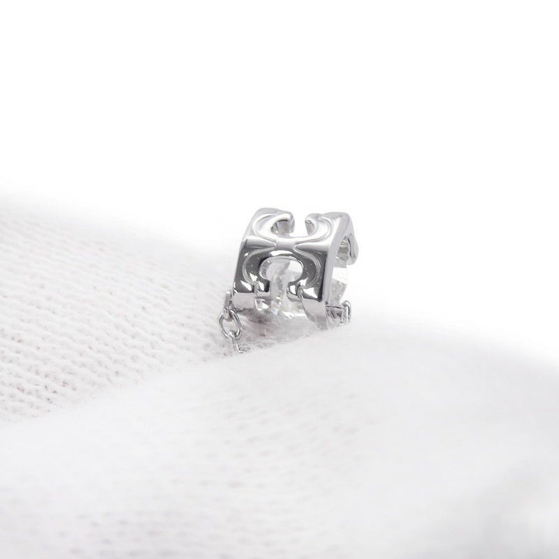 カルティエ ネックレス C ドゥ カルティエ ダイヤ0.23ct K18WG CRN7413700 Cartier GIA鑑定書付き