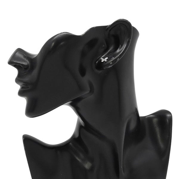 グラフ ピアス パヴェ バタフライ ダイヤモンド プティ スタッド イヤリング ダイヤ 計0.08ct K18WGホワイトゴールド RGE1563