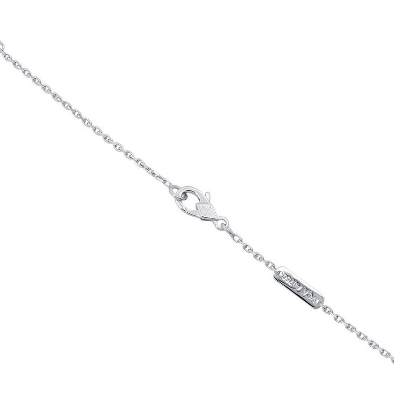 ヴァンクリーフ&アーペル ネックレス ヴィンテージアルハンブラ K18WG マザーオブパール VCARF48700 ペンダント