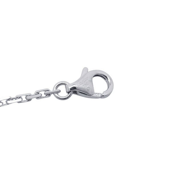 カルティエ ネックレス ベビーラブ LOVE ダイヤモンド ネックレスブラックセラミック/K18WG B7058100