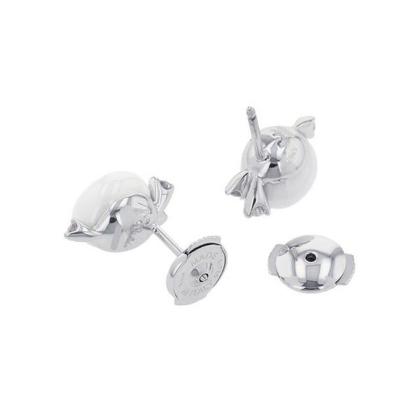 ポメラート ピアス カプリ ダイヤピアス ダイヤモンド K18WGホワイトゴールド ホワイトセラミック Pomellato