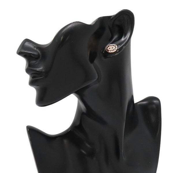 エルメス ピアス シェーヌ・ダンクル・ディヴィーヌ ダイヤモンド32P 計0.13ct K18PGピンクゴールド HERMES ジュエリー