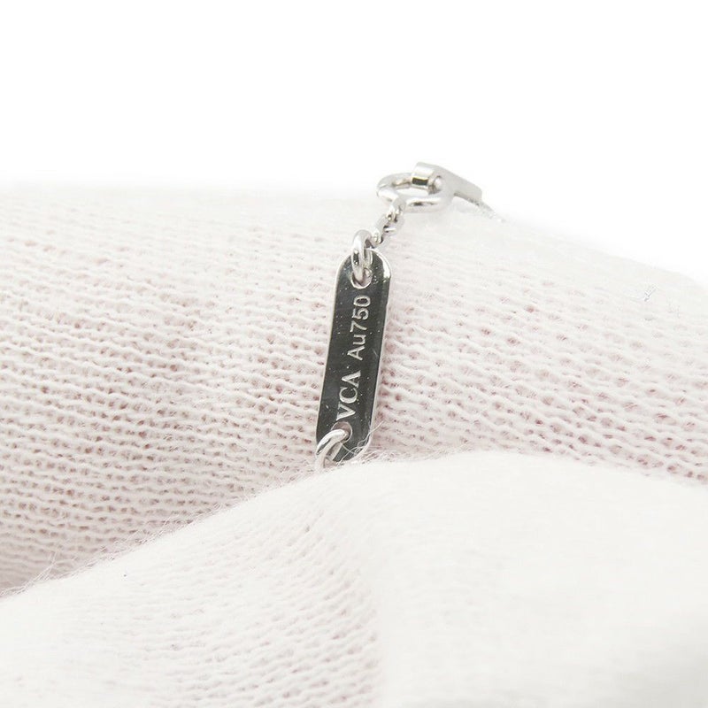 ヴァンクリーフ＆アーペル ブレスレット スウィート アルハンブラ 1モチーフ ダイヤ 12P 計0.08ct K18WG VCARO85600