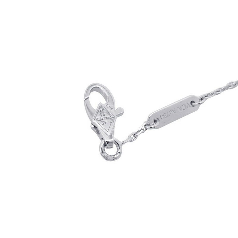 ヴァンクリーフ＆アーペル ブレスレット スウィート アルハンブラ 1モチーフ ダイヤ 12P 計0.08ct K18WG VCARO85600