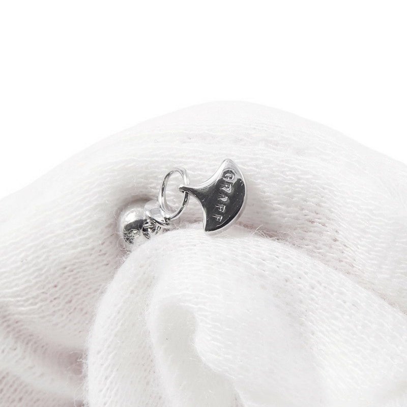 グラフ ネックレス ダブル バタフライ シルエット ダイヤモンド ペンダント ダイヤ計0.53ct K18WG RGP745