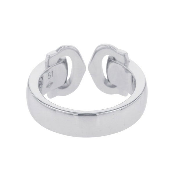 カルティエ リング 2C ブークルセ リング ダイヤモンド K18WG B4071000 Cartier 指輪