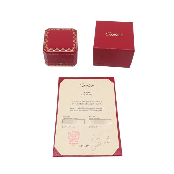 カルティエ リング 2C ブークルセ リング ダイヤモンド K18WG B4071000 Cartier 指輪