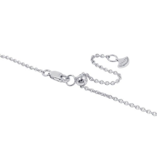 グラフ ネックレス パヴェ バタフライ ダイヤモンド ミニ ペンダント ダイヤ 計約0.55ct K18WGホワイトゴールド RGP550