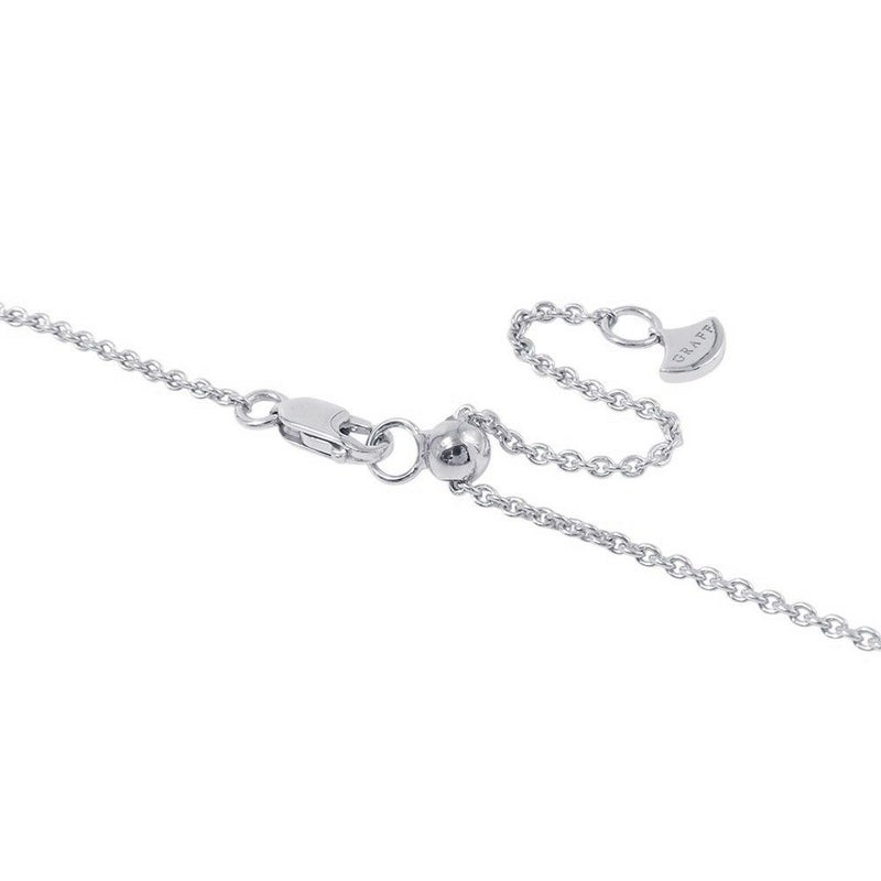 グラフ ネックレス パヴェ バタフライ ダイヤモンド ミニ ペンダント ダイヤ 計約0.55ct K18WGホワイトゴールド RGP550