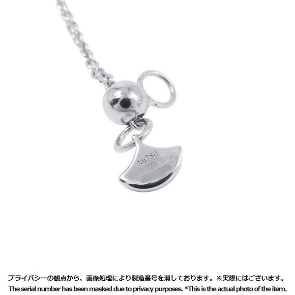 グラフ ネックレス パヴェ バタフライ ダイヤモンド ミニ ペンダント ダイヤ 計約0.55ct K18WGホワイトゴールド RGP550