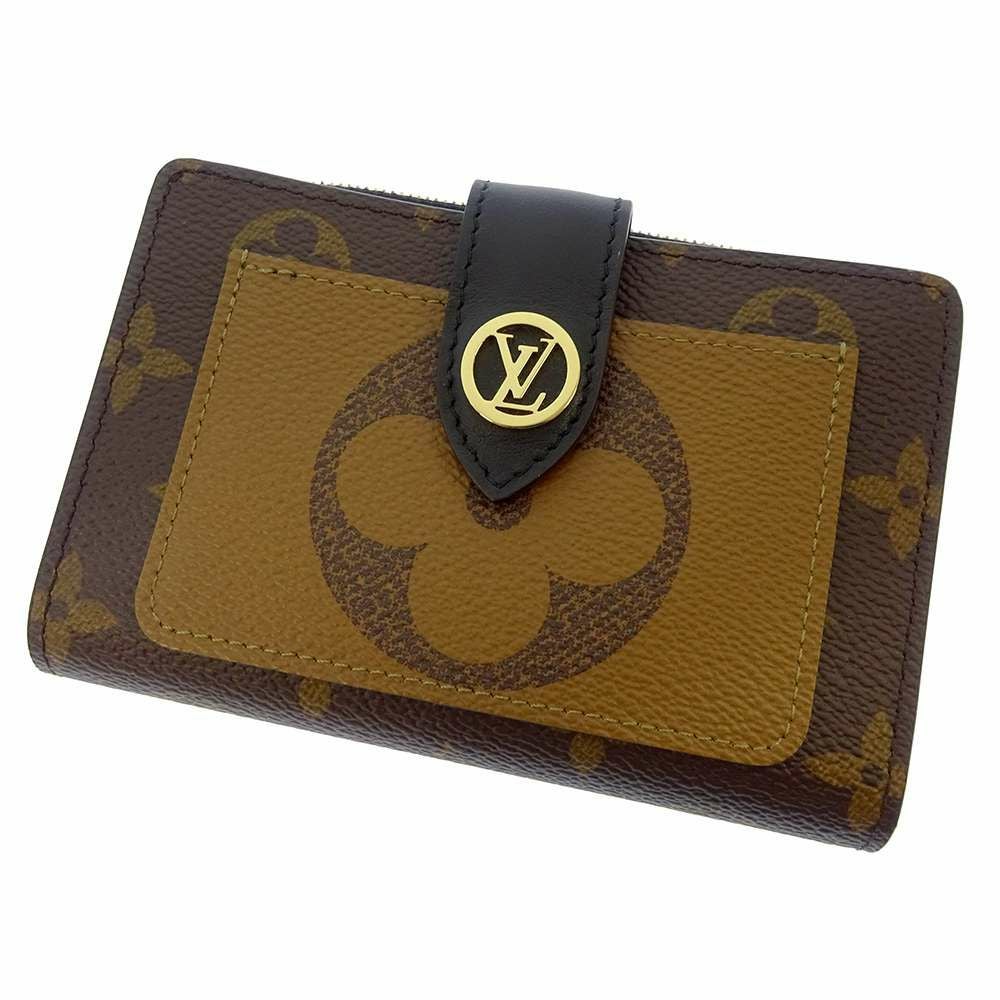 ルイヴィトン 二つ折り財布 モノグラム ジャイアント リバース