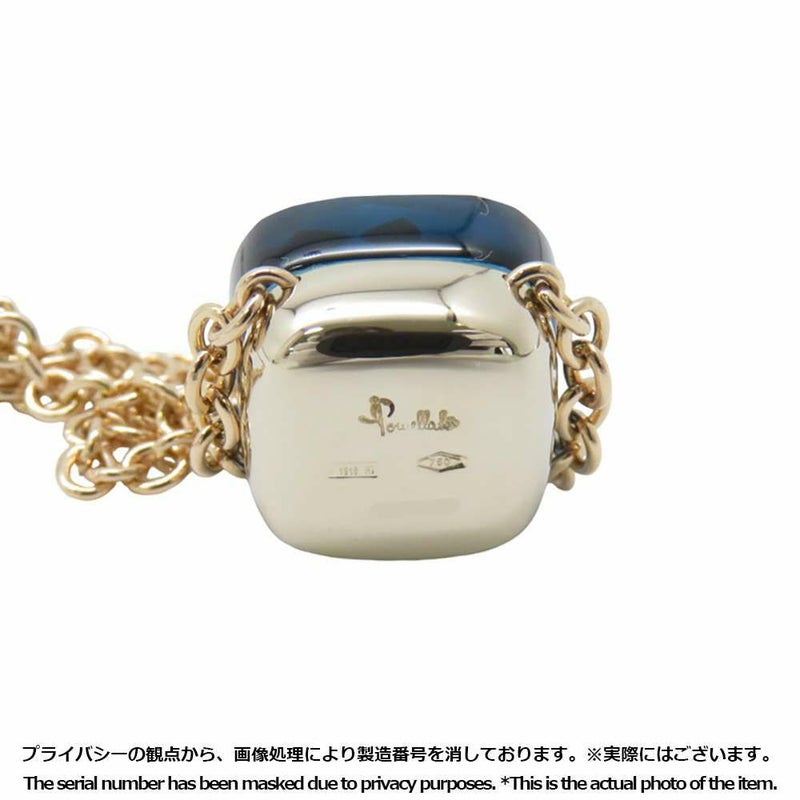 ポメラート ネックレス ヌード マキシ ペンダント ロンドンブルートパーズ K18WG/K18PG PCB601D_O6000_000TL