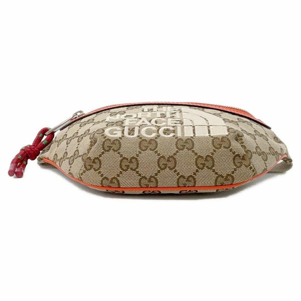グッチ ボディバッグ GGキャンバス ノースフェイスコラボ ベルトバッグ 650299 GUCCI THE NORTH FACE