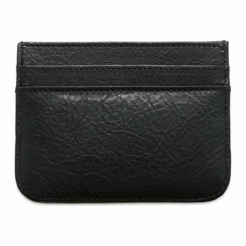バレンシアガ カードケース ロゴ レザー 765463 BALENCIAGA 定期入れ 黒