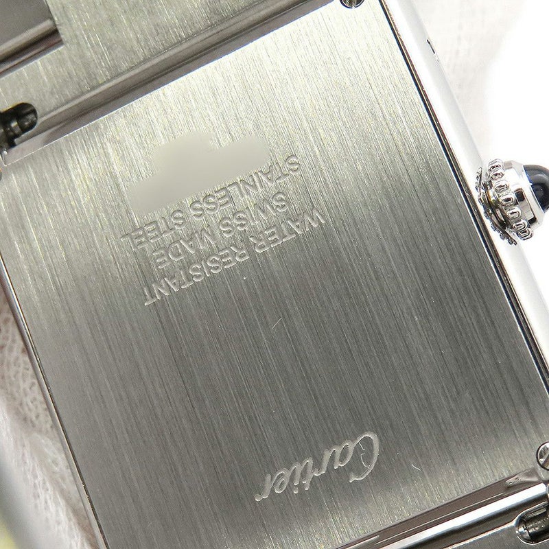 カルティエ タンク ソロ ウォッチ LM W5200014 Cartier 腕時計 ウォッチ クォーツ シルバー文字盤