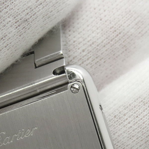 カルティエ タンク ソロ ウォッチ LM W5200014 Cartier 腕時計 ウォッチ クォーツ シルバー文字盤