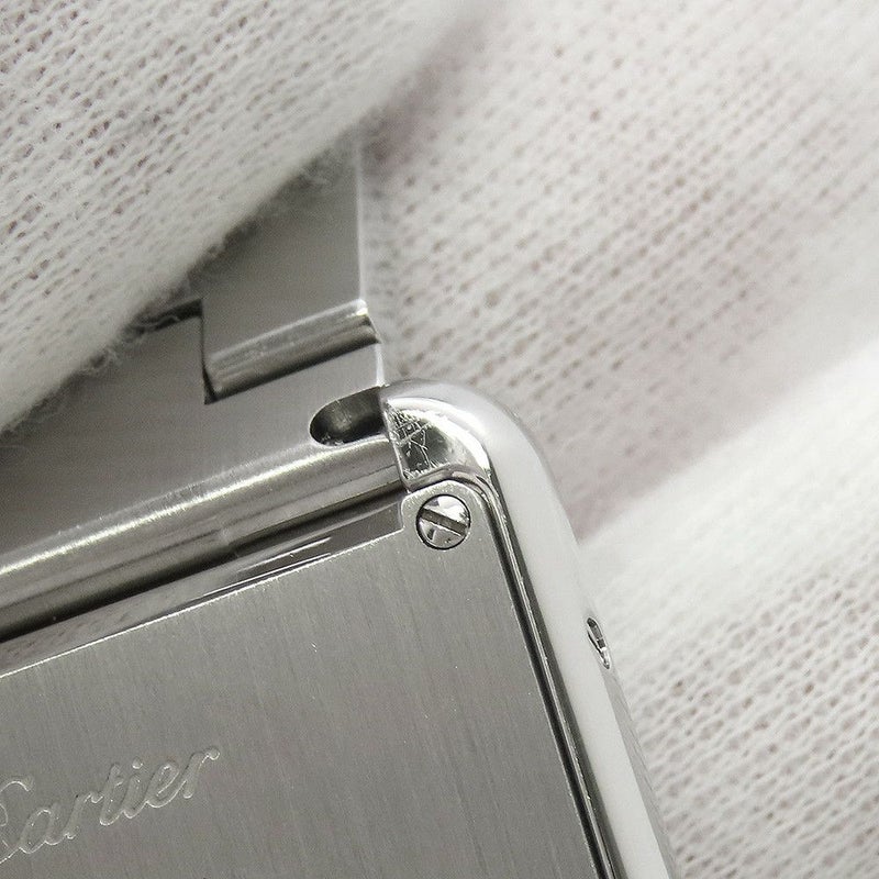 カルティエ タンク ソロ ウォッチ LM W5200014 Cartier 腕時計 ウォッチ クォーツ シルバー文字盤