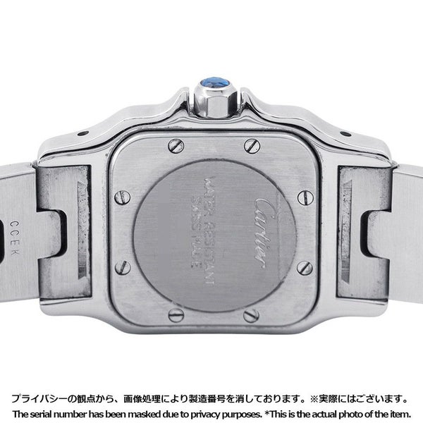 カルティエ サントスガルベ SM W20017D6 Cartier 腕時計 ウォッチ クォーツ 白文字盤