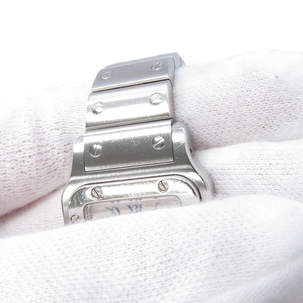 カルティエ サントスガルベ SM W20017D6 Cartier 腕時計 ウォッチ クォーツ 白文字盤