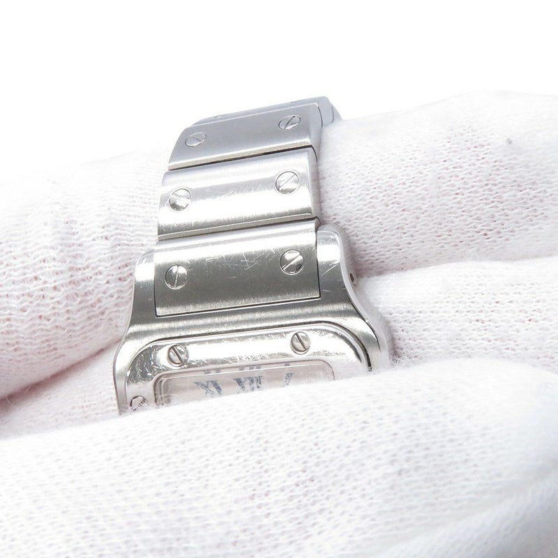 カルティエ サントスガルベ SM W20017D6 Cartier 腕時計 ウォッチ クォーツ 白文字盤