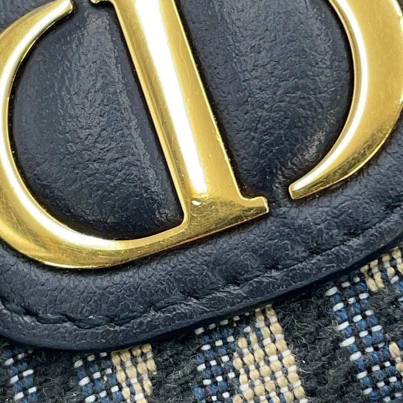 クリスチャン・ディオール カードケース オブリーク ジャカード 30モンテーニュ フリージア カードホルダー S2152UTZQ 財布 トロッター