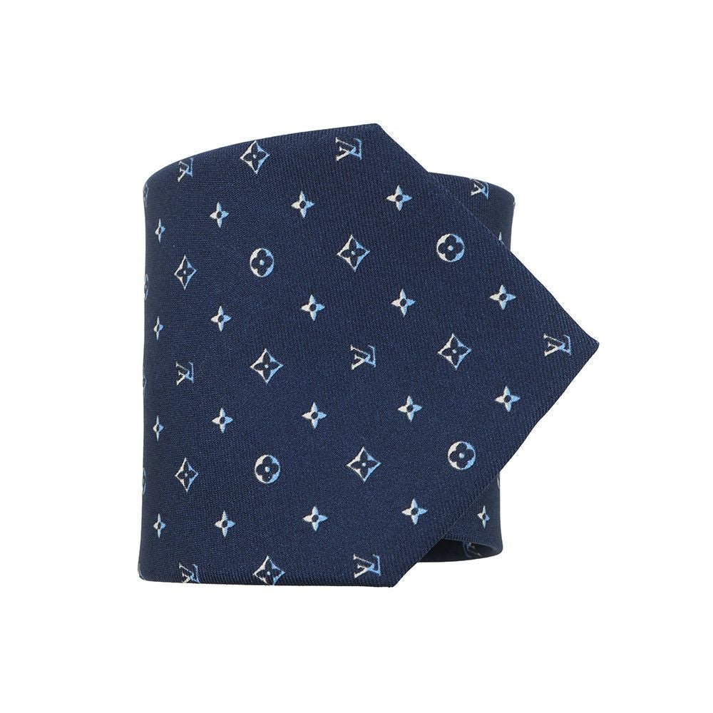 ＬＯＵＩＳ　ＶＵＩＴＴＯＮ　ネクタイ LOUIS VUITTON ネクタイ ネイビー LOUIS VUITTON（ルイヴィトン