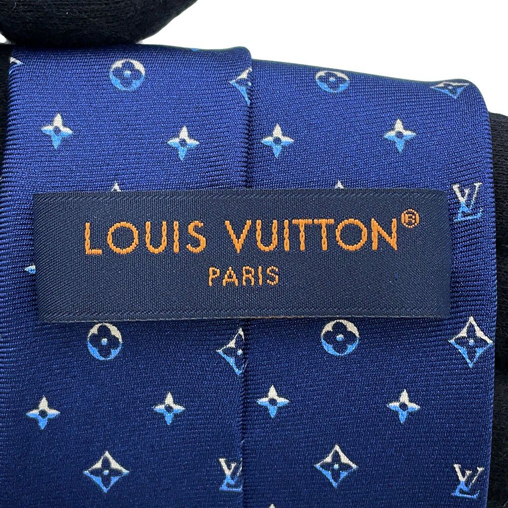 ルイヴィトン ネクタイ モノグラム シルク M79429 LOUIS VUITTON
