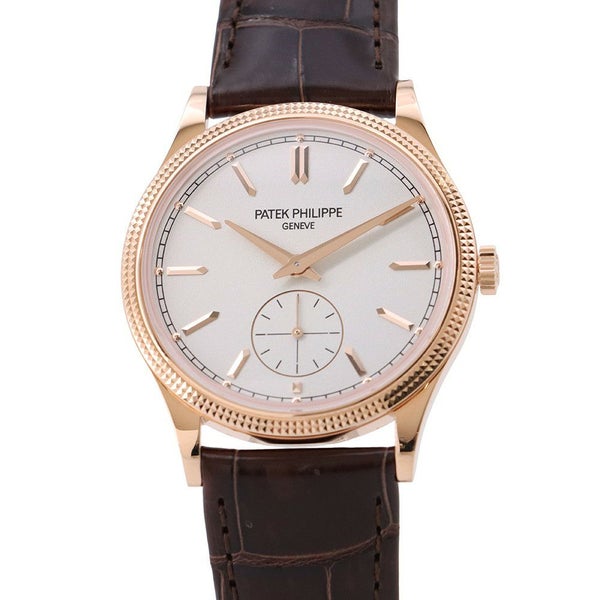 パテックフィリップ カラトラバ クルー・ド・パリ 6119R-001 PATEK PHILIPPE 腕時計 ウォッチ シルバー文字盤