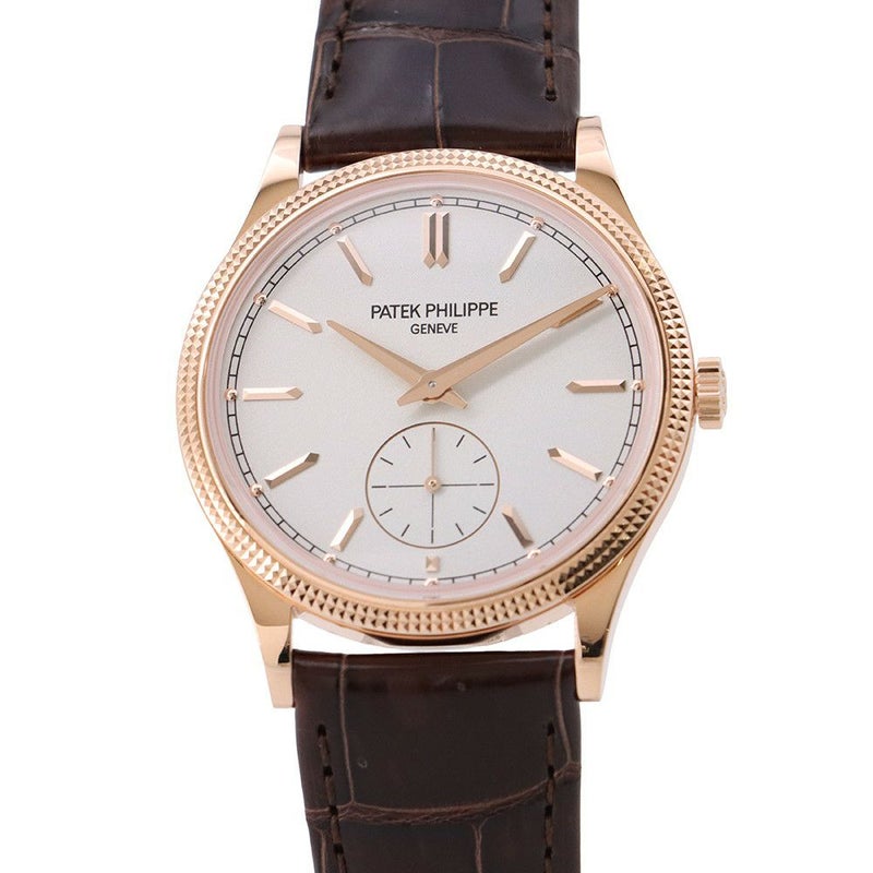 パテックフィリップ カラトラバ クルー・ド・パリ 6119R-001 PATEK PHILIPPE 腕時計 ウォッチ シルバー文字盤