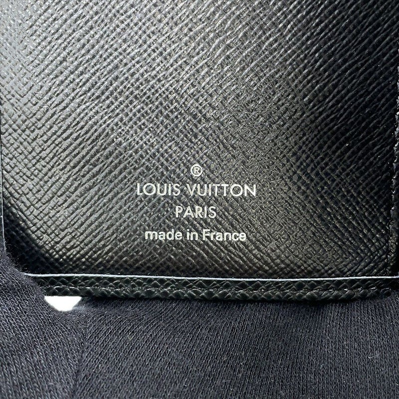 ルイヴィトン 手帳カバー タイガ アジェンダ・ポッシュ R20425 LOUIS VUITTON 手帳 黒 ブラック