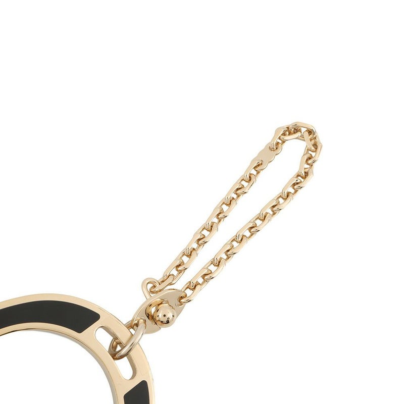 エルメス グローブホルダー イデアル ブラック/シャンパンゴールド金具 メタル HERMES 手袋ホルダー 黒