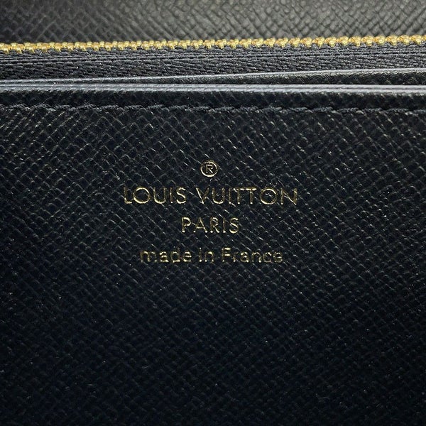 ルイヴィトン 長財布 モノグラム・リバース ジッピー・ウォレット M82444 LOUIS VUITTON 黒