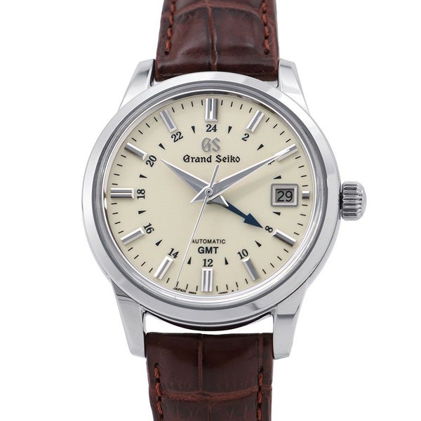 セイコー グランドセイコー エレガンス コレクション メカニカル GMT SBGM221 SEIKO 腕時計 アイボリー文字盤