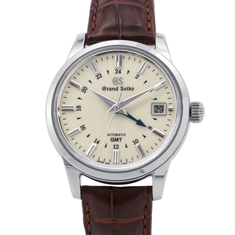セイコー グランドセイコー エレガンス コレクション メカニカル GMT SBGM221 SEIKO 腕時計 アイボリー文字盤