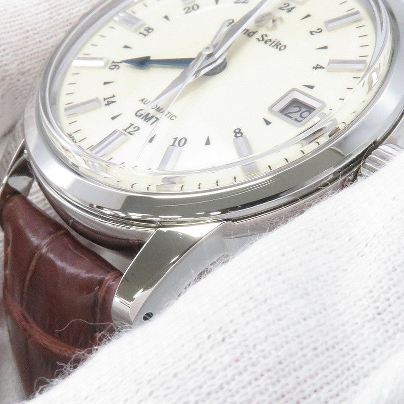 セイコー グランドセイコー エレガンス コレクション メカニカル GMT SBGM221 SEIKO 腕時計 アイボリー文字盤
