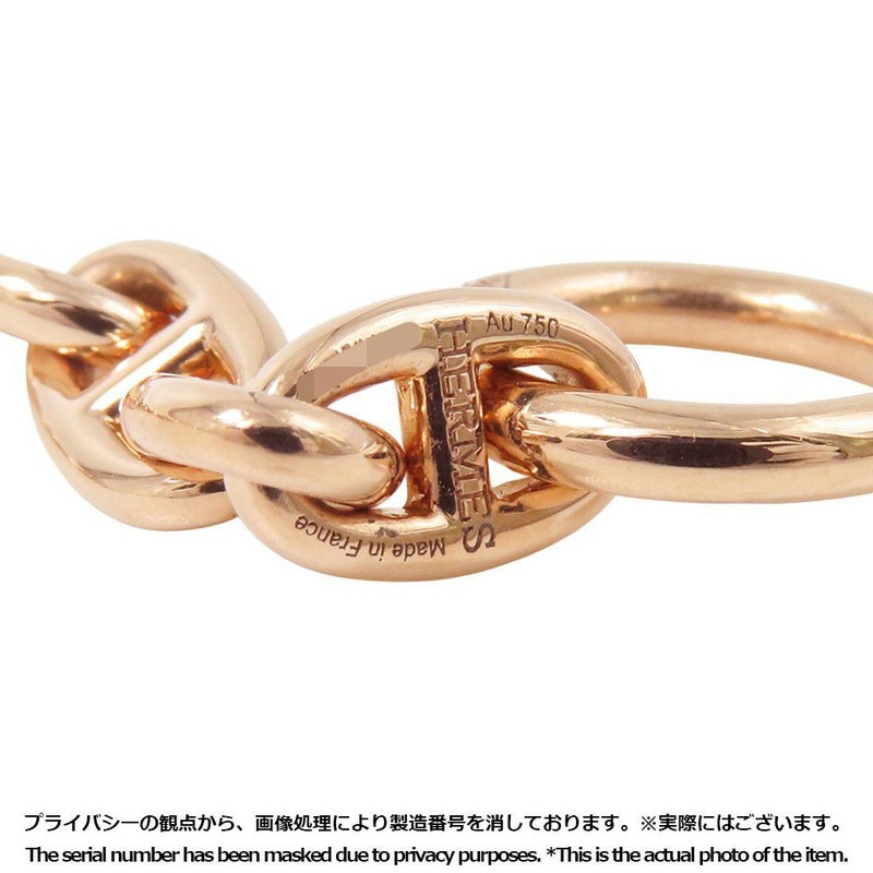 エルメス ネックレス シェーヌダンクルTPM 62コマ K18PGピンクゴールド HERMES ジュエリー