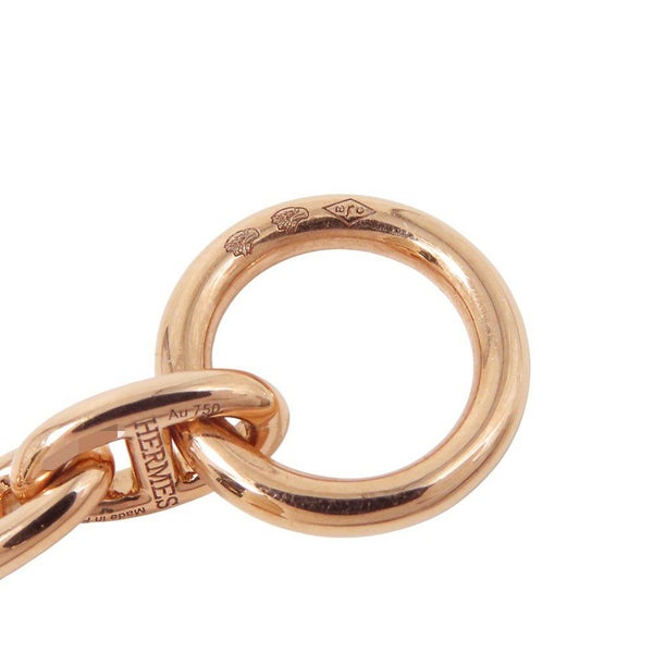 エルメス ネックレス シェーヌダンクルTPM 62コマ K18PGピンクゴールド HERMES ジュエリー