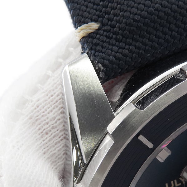 ユリスナルダン ダイバー 8163-175/93 ULYSSE NARDIN 腕時計 ブルー文字盤