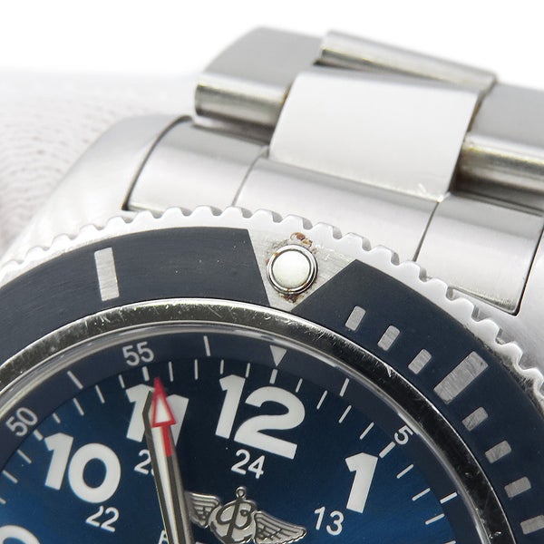 ブライトリング スーパーオーシャン2 A17392D8/C910 BREITLING 腕時計 ブルー文字盤