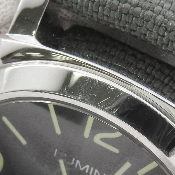 パネライ ルミノール ベース ロゴ 3デイズ アッチャイオ PAM00774 PANERAI 腕時計 黒文字盤