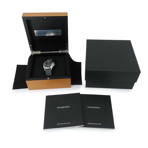 パネライ ルミノール ベース ロゴ 3デイズ アッチャイオ PAM00774 PANERAI 腕時計 黒文字盤