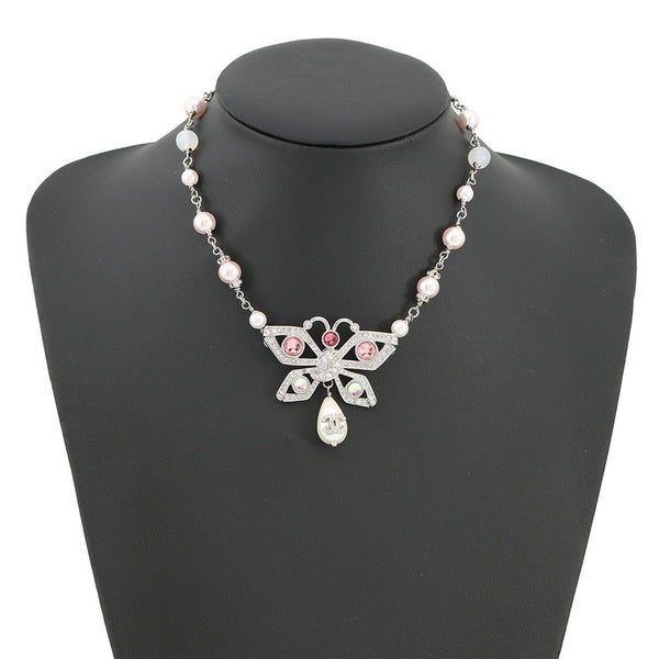 シャネル ネックレス メティエダールコレクション バタフライ チョーカー I25A ABG135 CHANEL アクセサリー