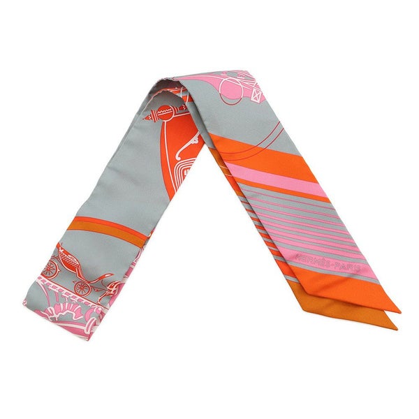 エルメス スカーフ ツイリー エクスリブリス Ex-Libris HERMES シルクツイル 2021年秋冬