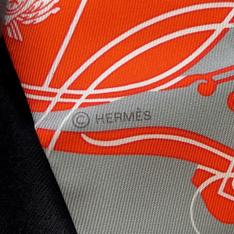 エルメス スカーフ ツイリー エクスリブリス Ex-Libris HERMES シルクツイル 2021年秋冬